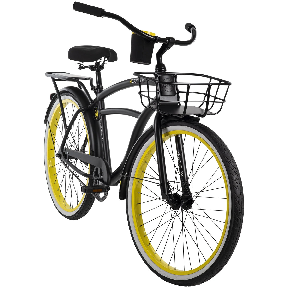 Body Glove 26 in Mens Beach Cruiser Bike, Black, by Huffy