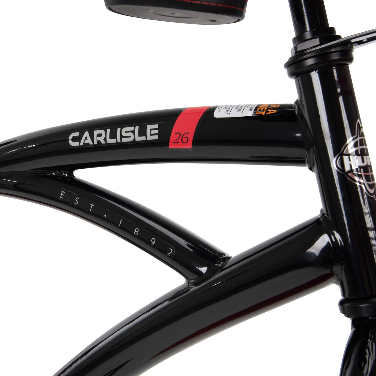 Huffy 26 In. Carlisle Men'S Comfort Cruiser Bike, Black