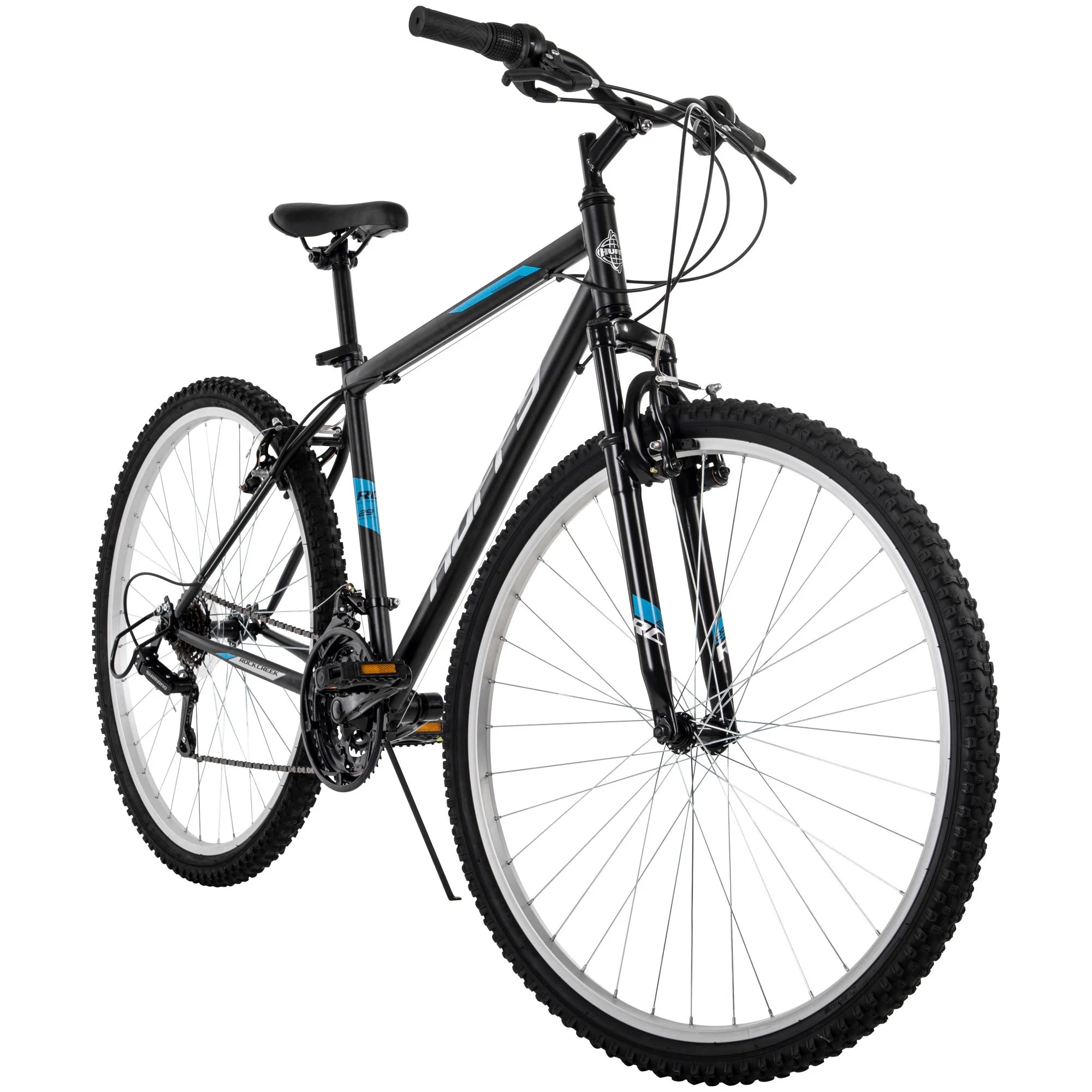 Huffy 29" Rock Creek Mountain Bike, Fits Riders 5'0"+, Matte Black, Adult, Men'S
