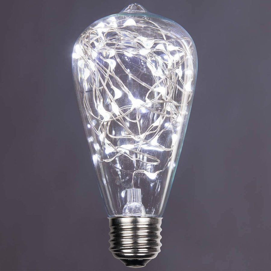 ST64 120V Cool White Ledimagine TM Fairy Light Bulb