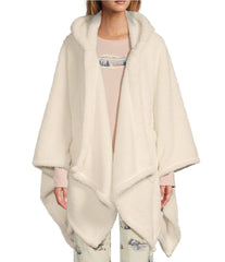 L.L.Bean Cozy Sherpa Wearable Throw Sheets Bedding Cream : One Size