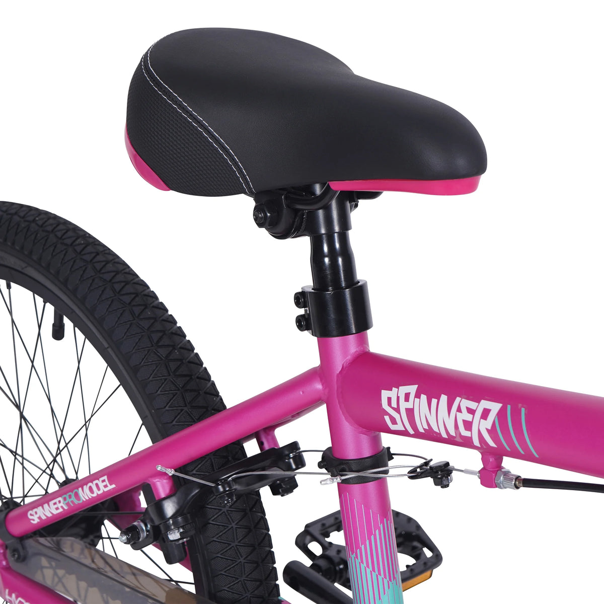20" Hyper Bicycles Girl'S Spinner BMX Bike for Kids, Pink, Age Group 8 to 13, Child, Tween
