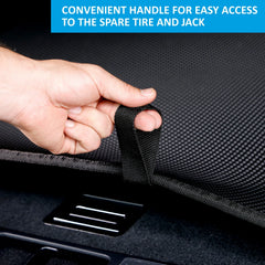 CLIM ART Cargo Liner for Kia Soul 2014 - 2019 Custom Fit Trunk Mat, with Honeycomb Dirtproof & Waterproof Technology - All - Climate, Heavy Duty, Anti - Slip Cargo Liner, Luggage - FL01114042