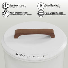 SAMEAT Large Heated Towel Warmers for Bathroom