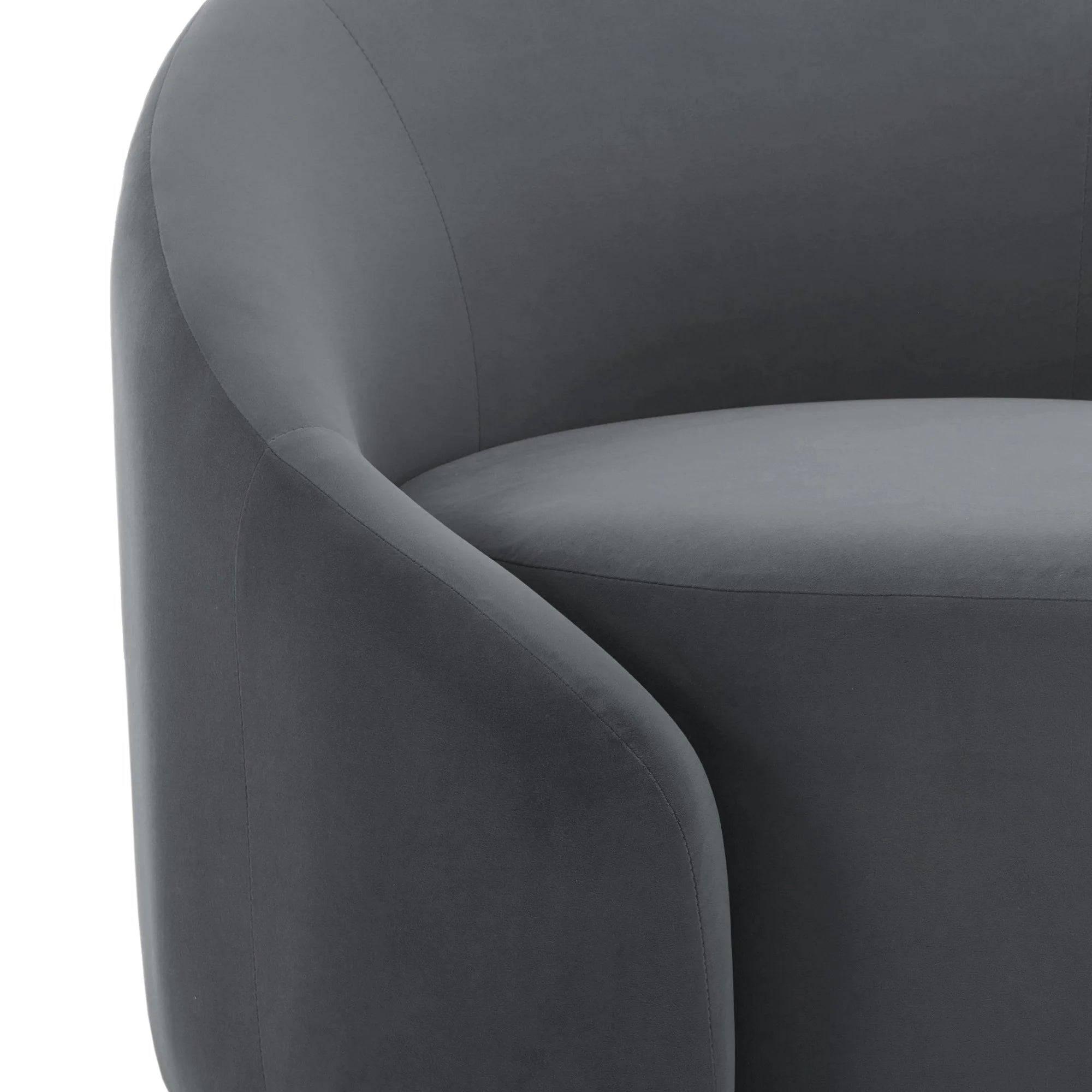 360 Swivel Accent Chair for Living Room, Boucle Barrel Armchair Single Sofa Chair Reading Chair, Sage Green