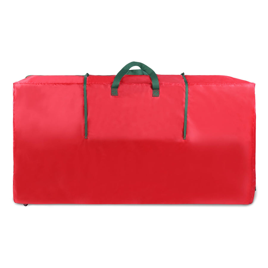 Mainstays Rolling Tree Storage Bag with Wheels - Red - 9 ft