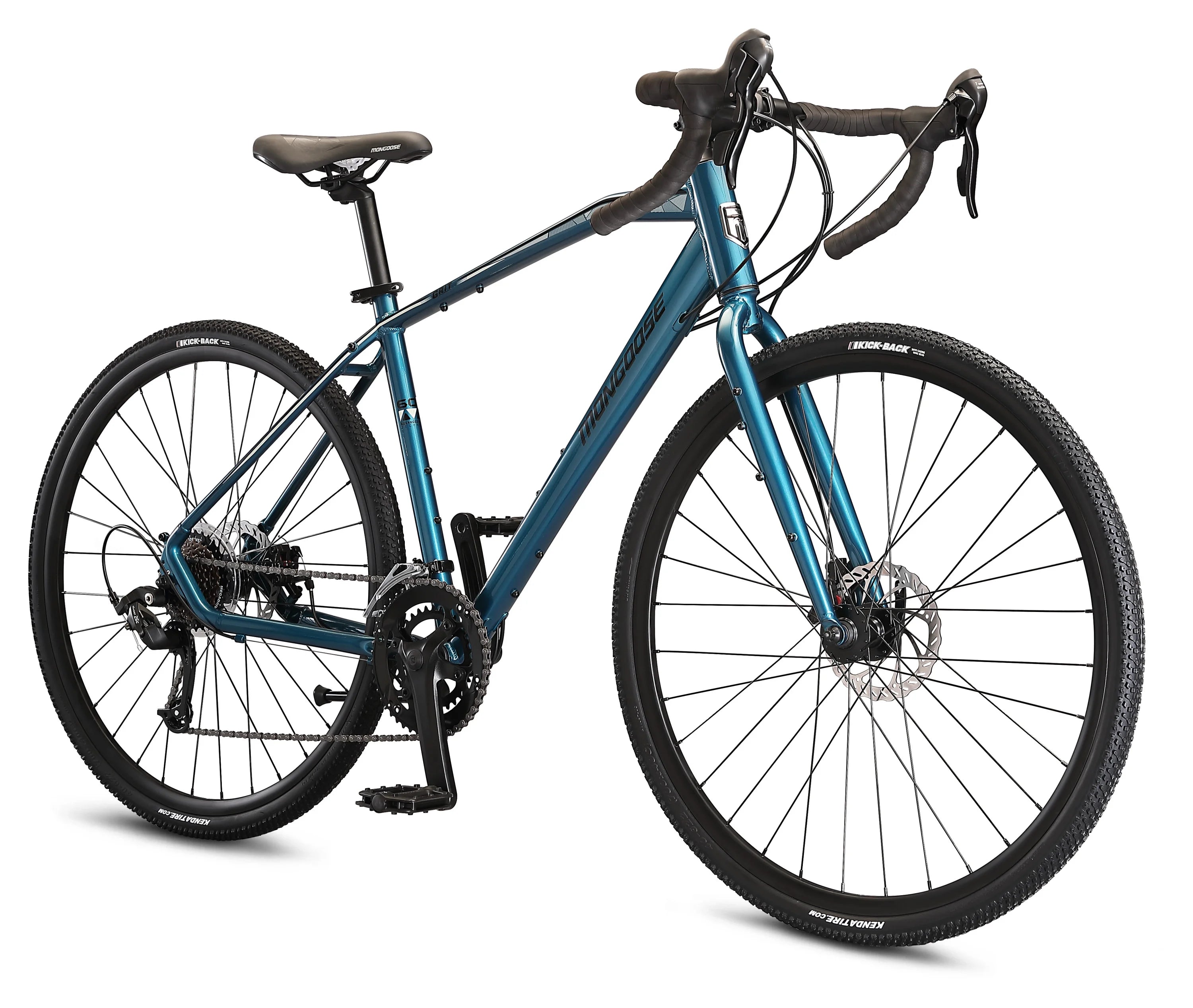 Grit Adventure Road Bike, 14 Speeds, 700c Wheels, Blue