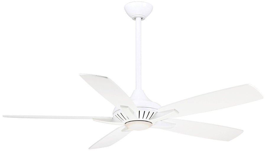 Minka Aire F1000-WH Dyno 5-Blade 52�� LED Ceiling Fan - White