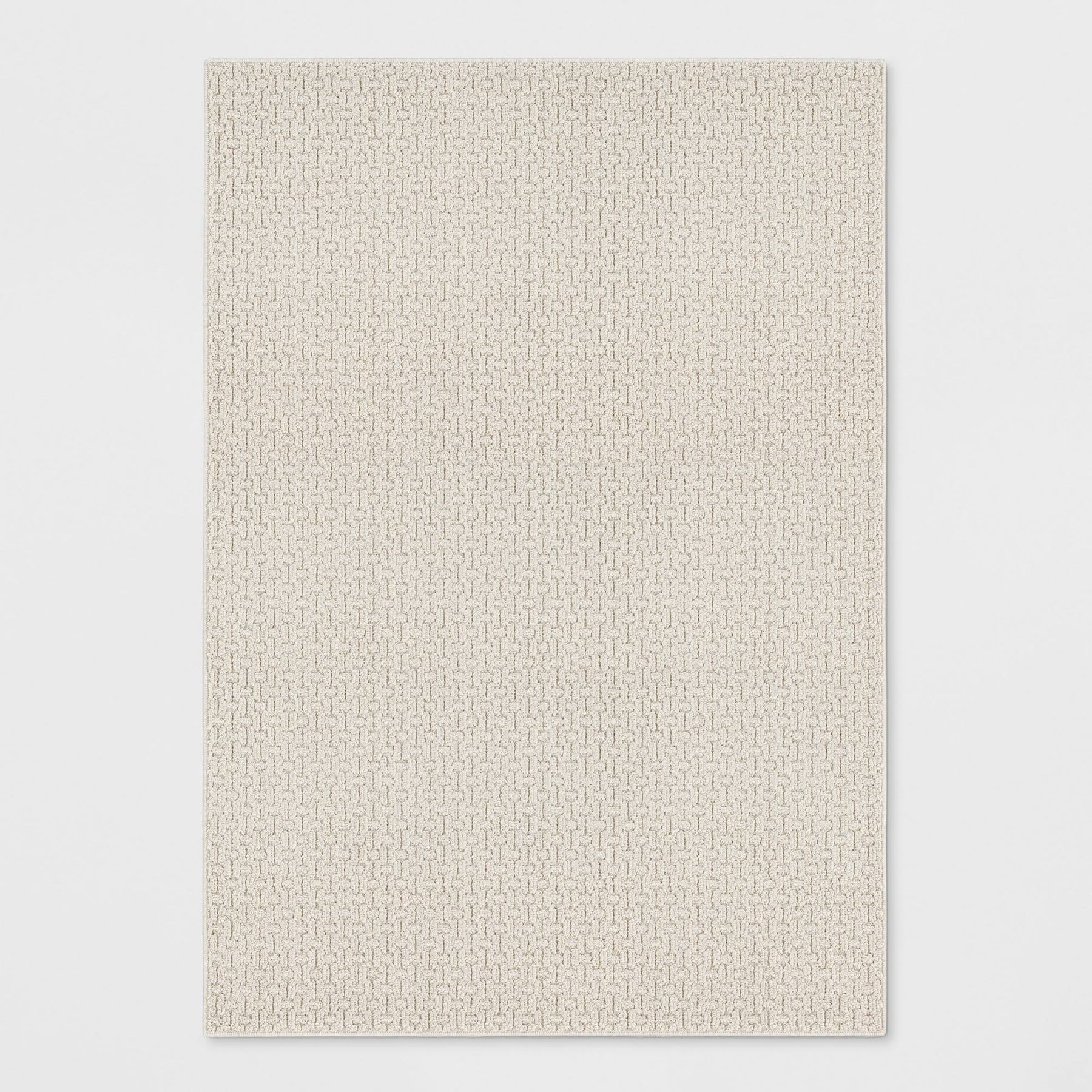 7'x10' Solid Washable Area Rug Tan - Made by Design