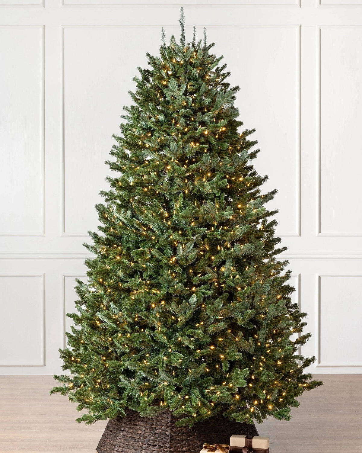 Balsam Hill 6.5ft Pre-Lit Fraser Fir Artificial Christmas Tree with LED Candlelight Clear Lights