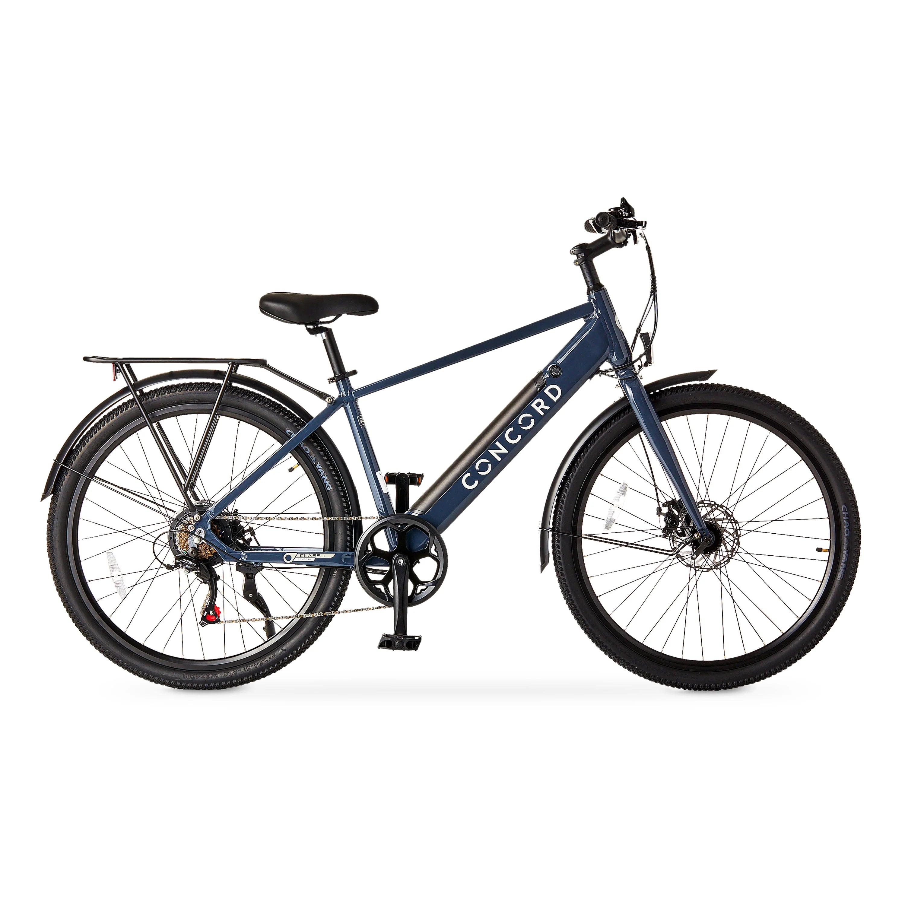 Concord 27.5" Step - Over Electric Commuter Bike, 36V, Gray, Fits Riders 5'1" - 6'1", Adult, Unisex