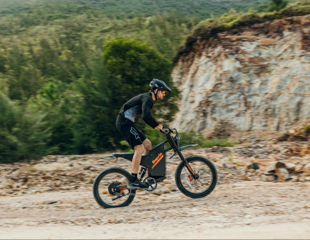 Electric Dirt Bike for Adults, 60V 35ah, 3000W 45 MPH & 37 - 68 Miles Electric Motorcycle, 25'' Fat Tire Off - Road Mountain Bike UL2849