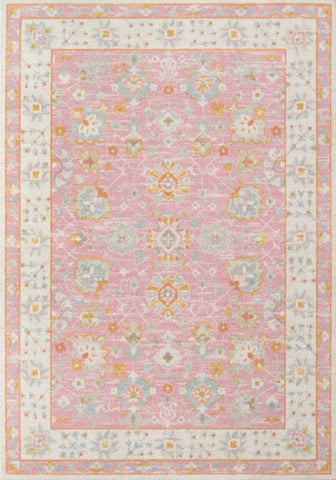 Momeni Anatolia ANA-8 Pink Area Rug 6'6" x 9'