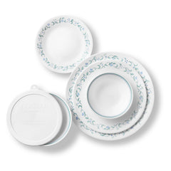 Corelle Country Cottage 66 - Piece Glass Dinnerware Set (Service for 12)