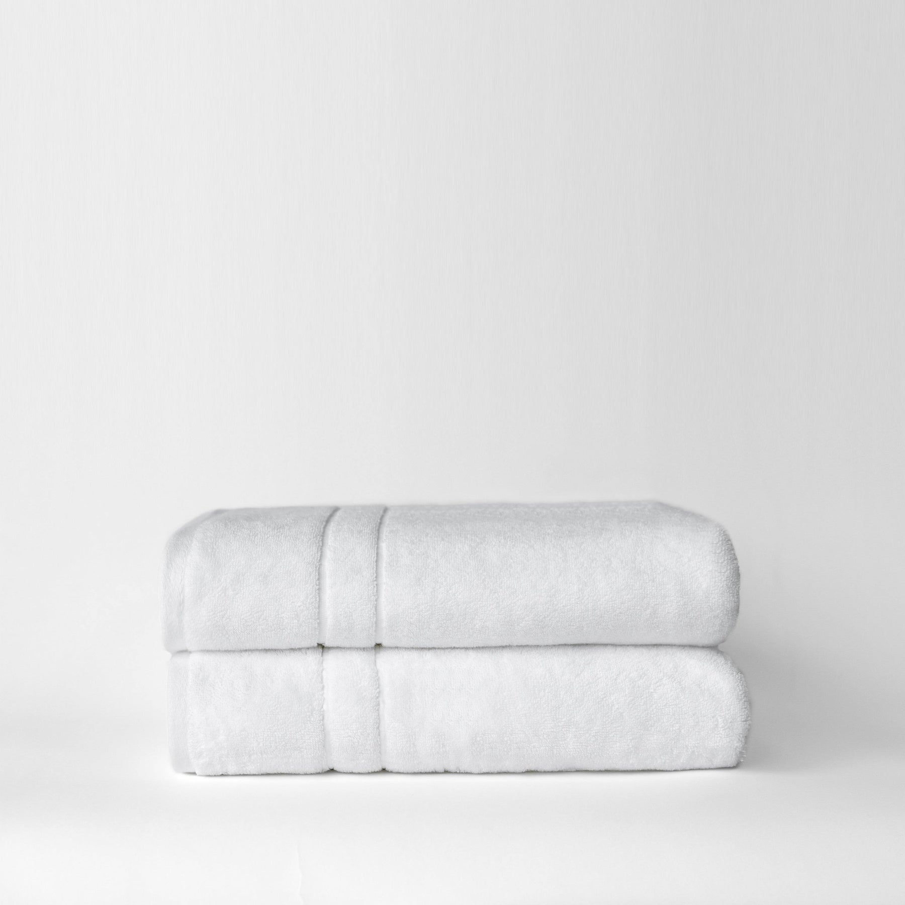 Cozy Earth Premium Plush Bath Towels - White