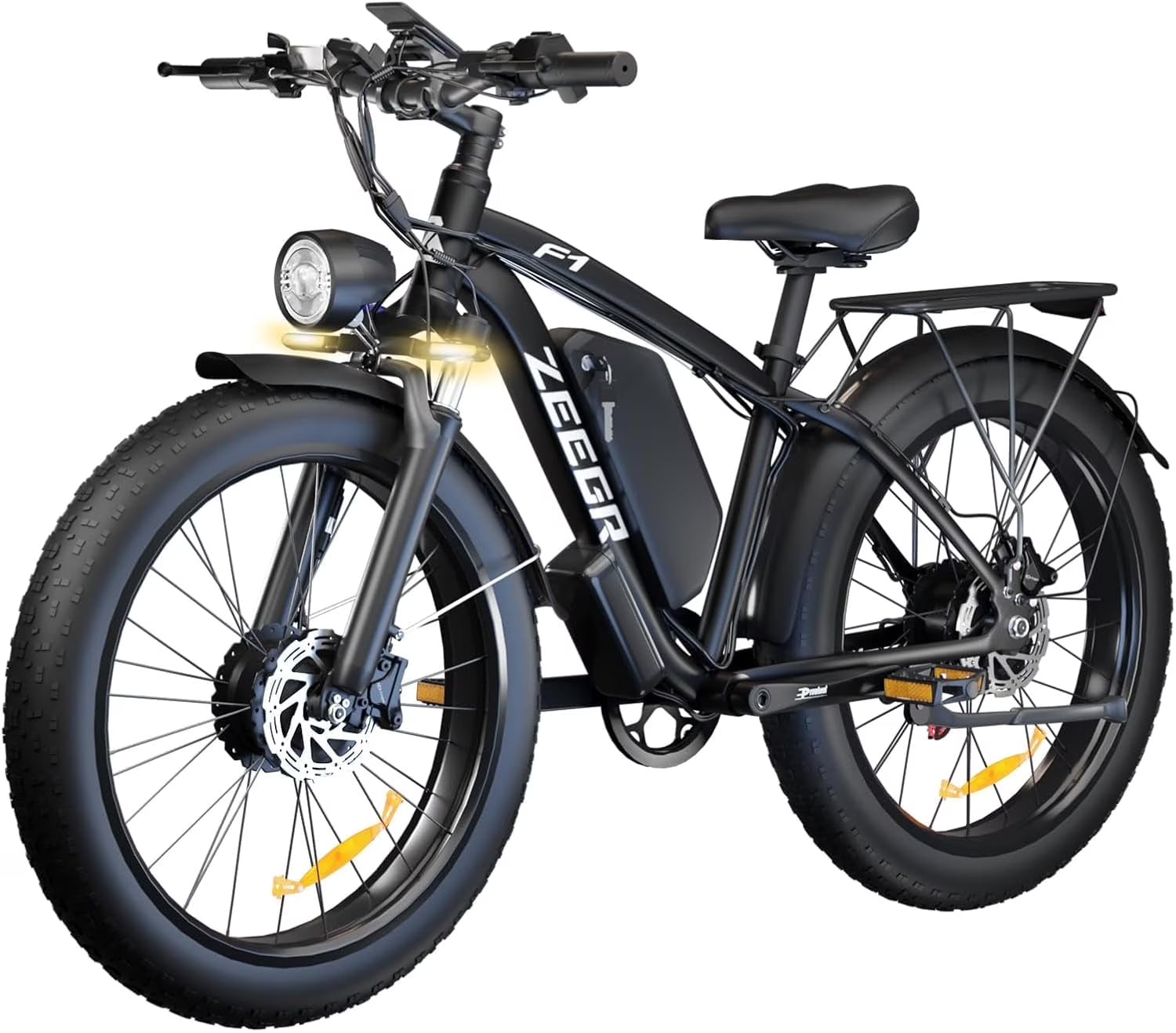 2000W Electric Bike for Adults 48V 22.4AH Ebikes 35MPH Mountain Ebike 26" Fat Tire