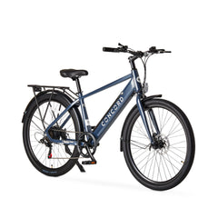 Concord 27.5" Step - Over Electric Commuter Bike, 36V, Gray, Fits Riders 5'1" - 6'1", Adult, Unisex