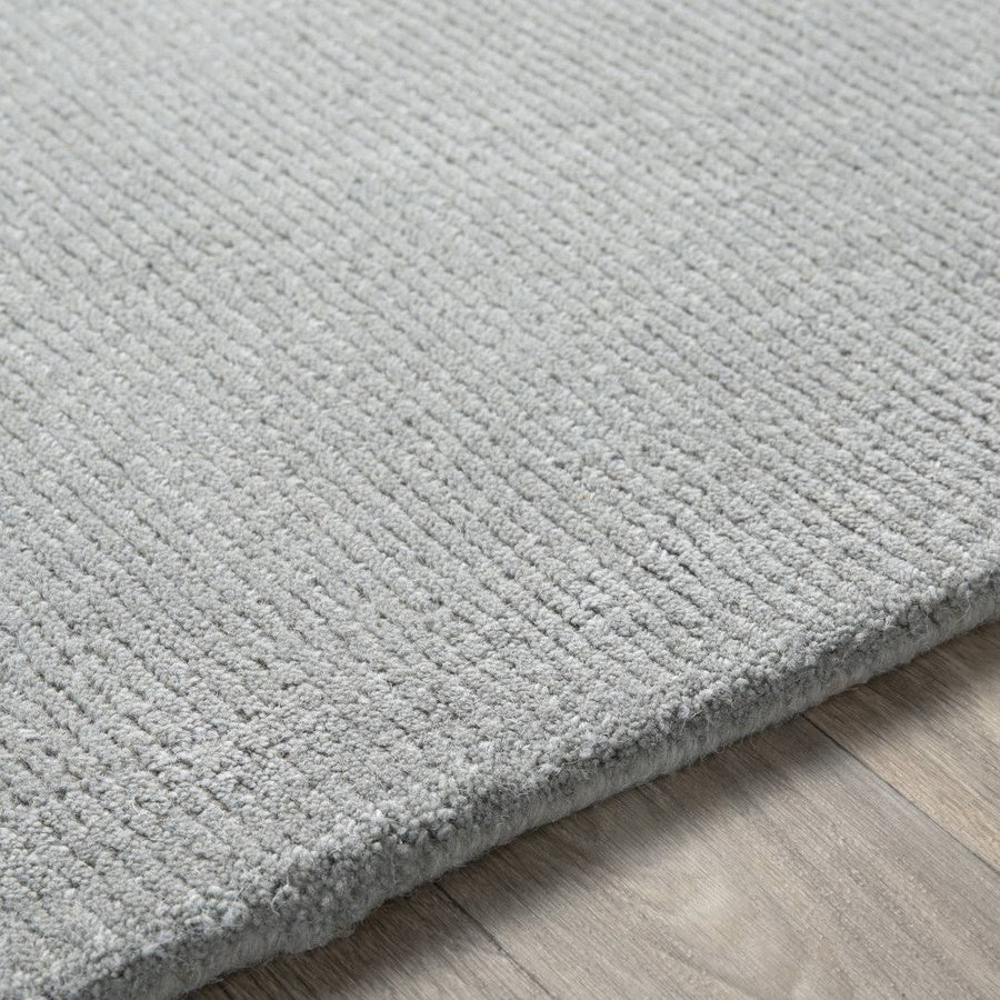 Crowe Hand Loomed Wool Gray Area Rug AllModern Rug Size: Rectangle 6' x 9'