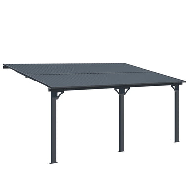 AECOJOY 16x10 Outdoor Hardtop Gazebo Adjustable Height (6.5-9.8Ft) Pergola for Patio