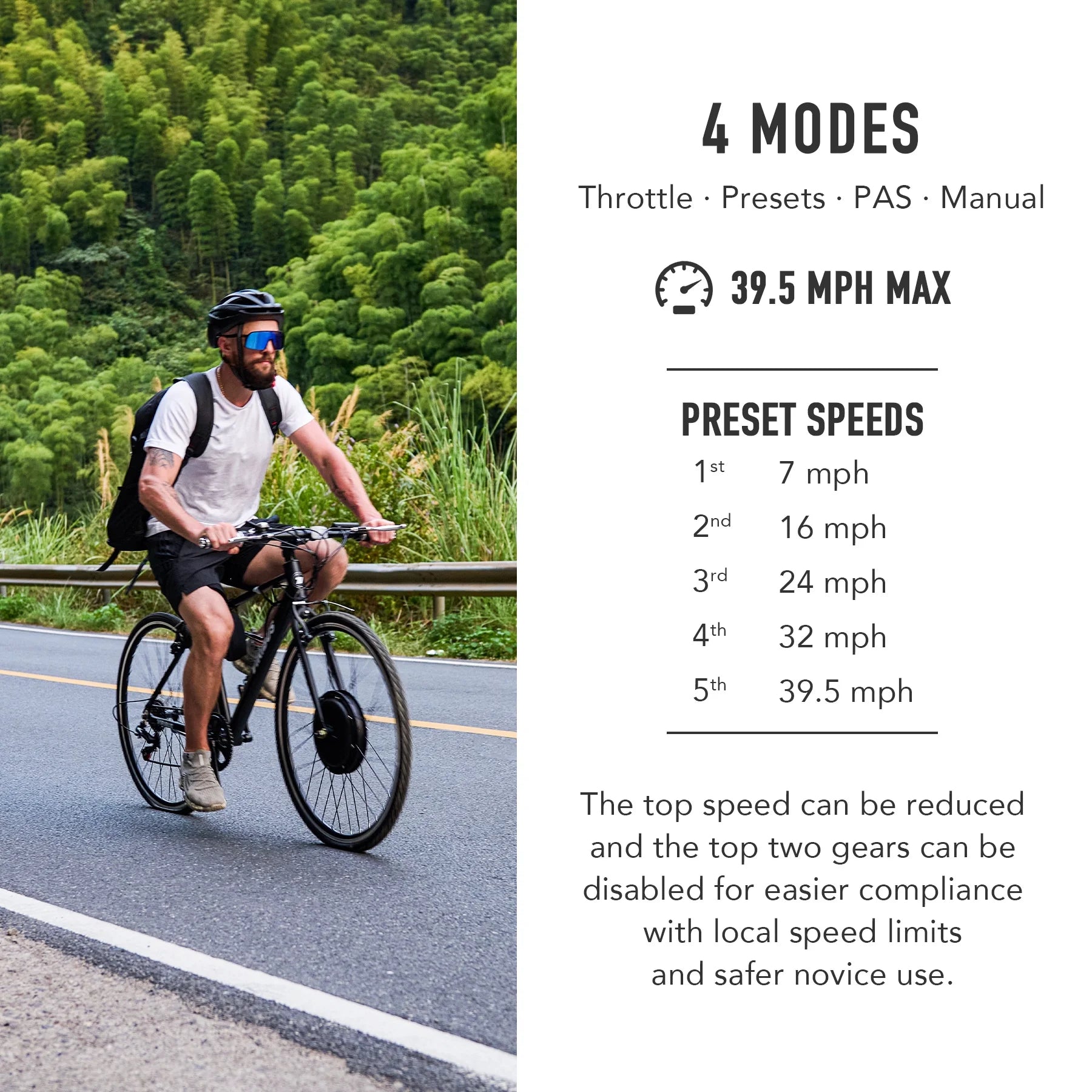 Viribus Electric Bike Conversion Kit 26" Rear Wheel 1000W Hub Motor LCD Ebike DIY Set
