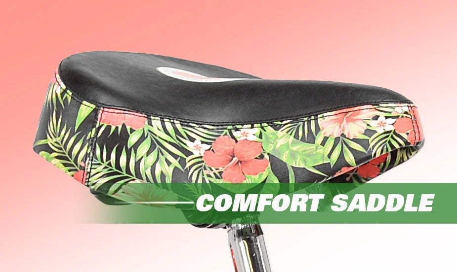 24" Island Life Multi Speed Girl'S Bike, Coral/Green