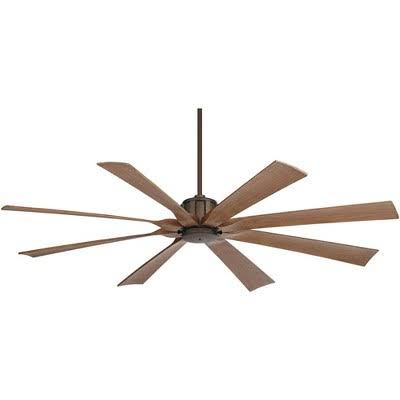 Possini Euro Design 70" Defender Industrial Rustic Farmhouse Indoor Outdoor Ceiling Fan with Remote Control Oil Rubbed Bronze Koa Damp Rated for