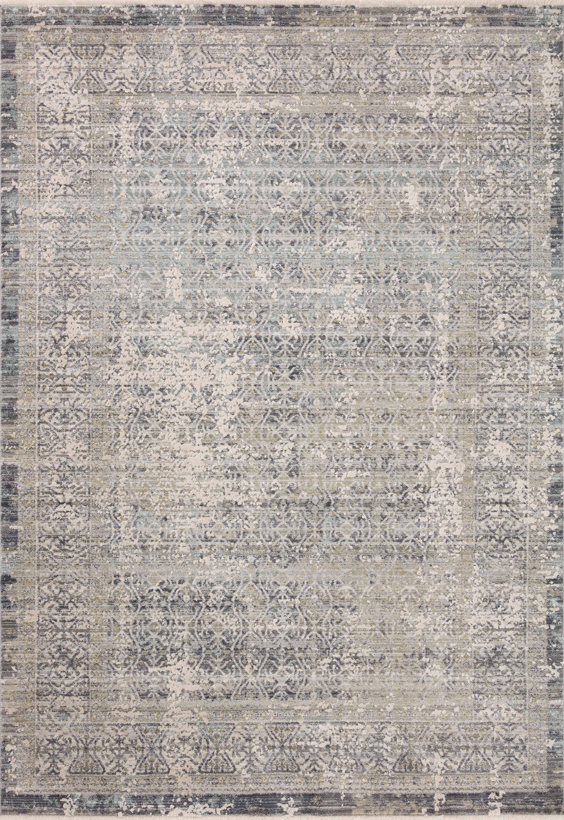 Loloi Amber Lewis Alie ALE-04 Area Rug, 7'10" x 10' - Sky/Stone