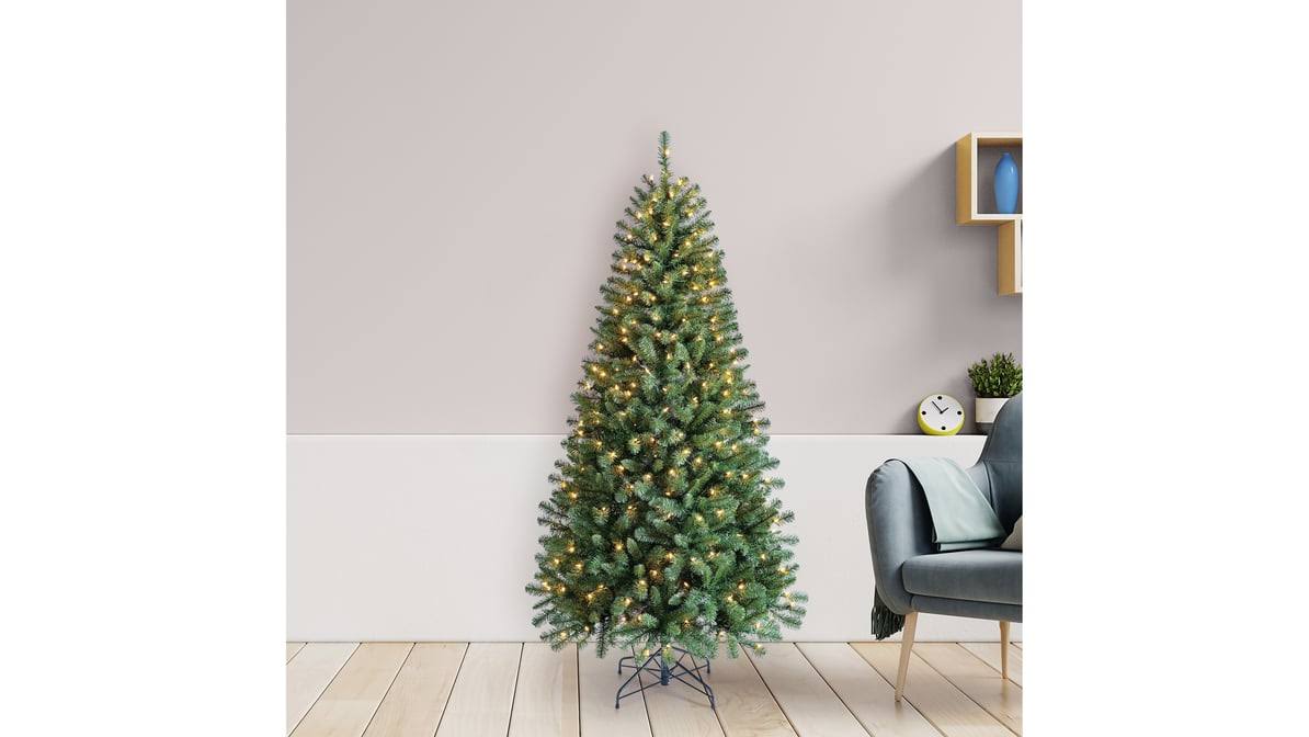 Red Shed 6.5 ft. Sausalito Pine Artificial Prelit Christmas Tree