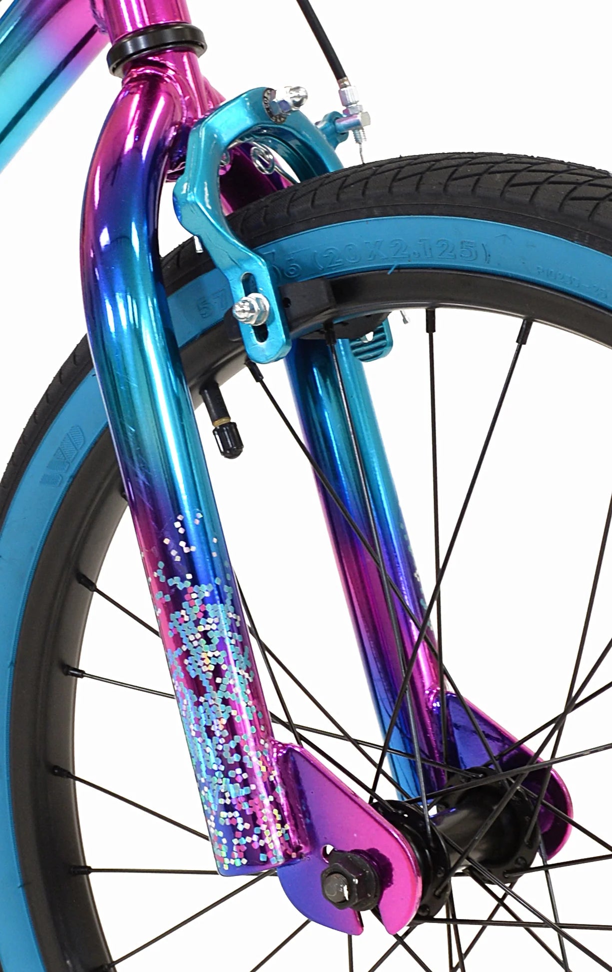 20" Illusion Girls Bike, Blue/Purple