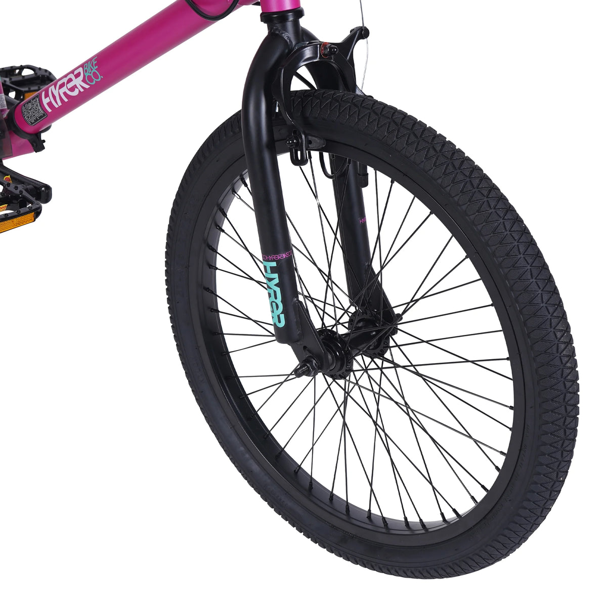 20" Hyper Bicycles Girl'S Spinner BMX Bike for Kids, Pink, Age Group 8 to 13, Child, Tween