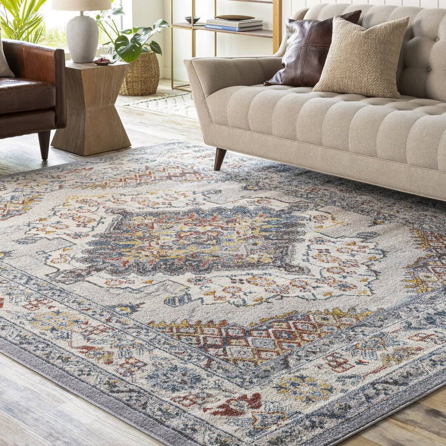 Flatiron Oriental Gray Area Rug Langley Street Rug Size: Rectangle 5'2" x 7'