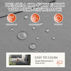 AECOJOY Outdoor Cushions for Patio Furniture 14PCS Outdoor Cushion Covers Replacement Washable with Zipper