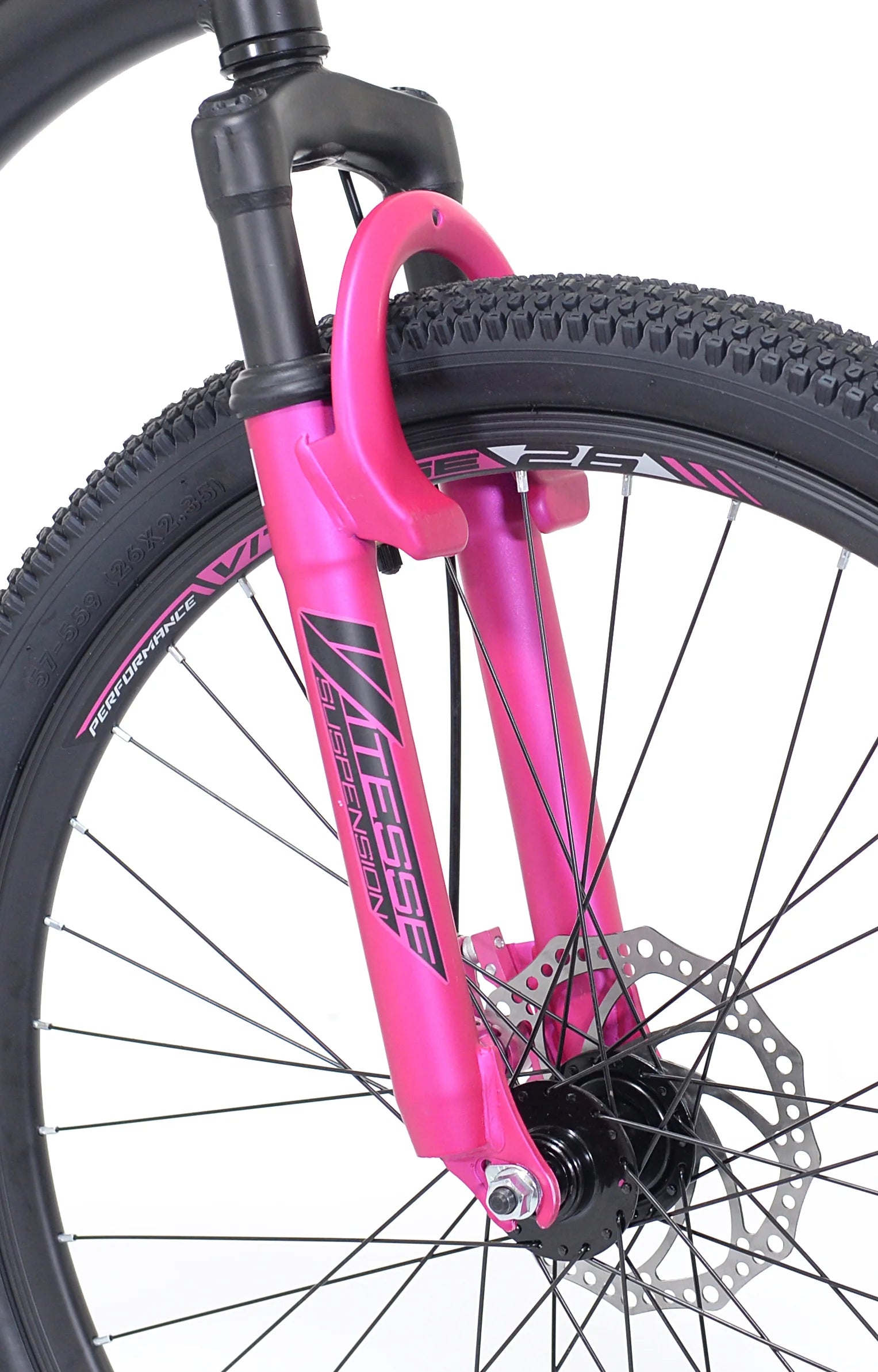 Genesis 26 In. Maeve Women'S Mountain Bike, Black and Pink
