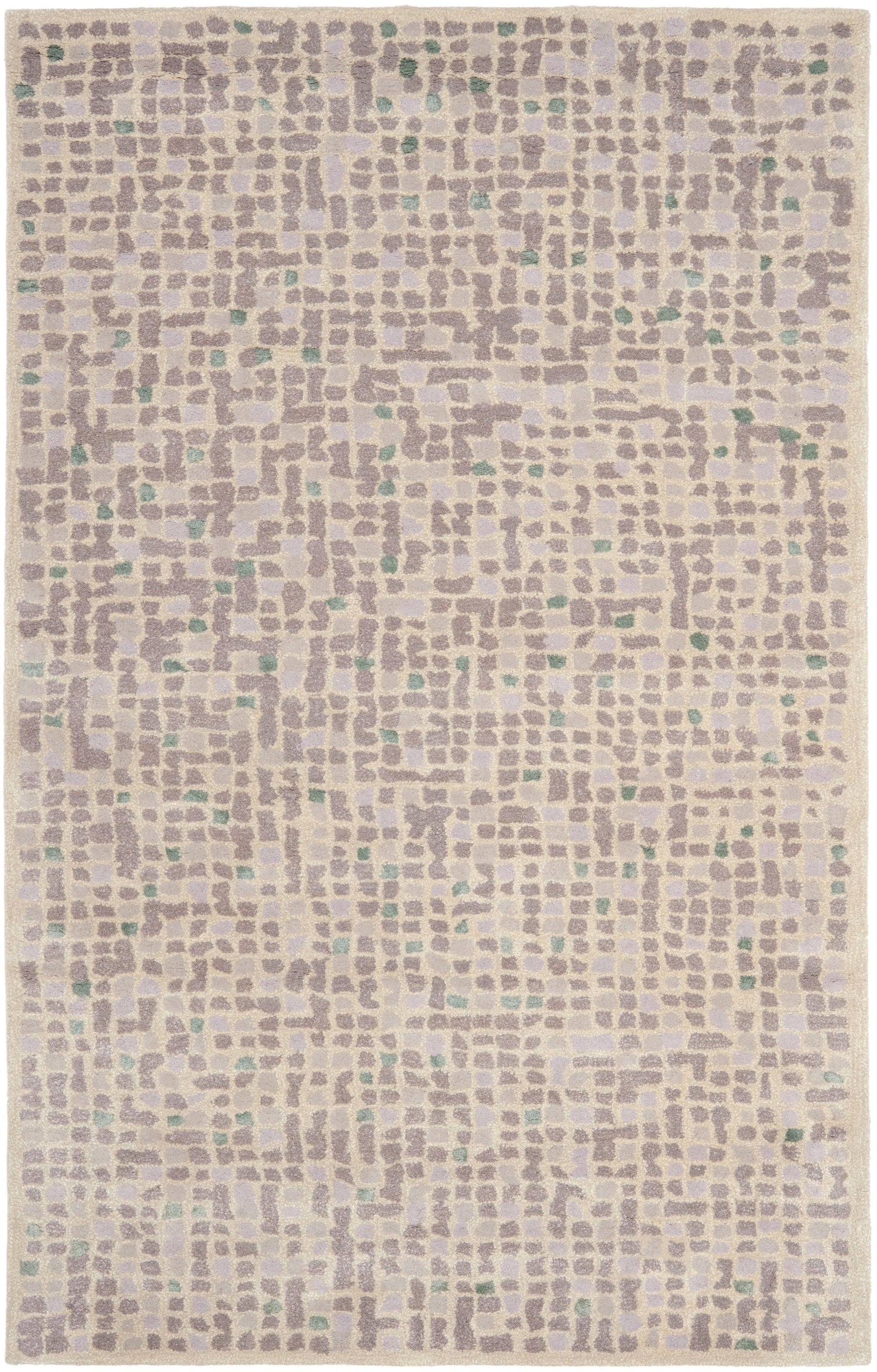 4' x 6' Martha Stewart Mosaic Purple Agate Rug by Safavieh