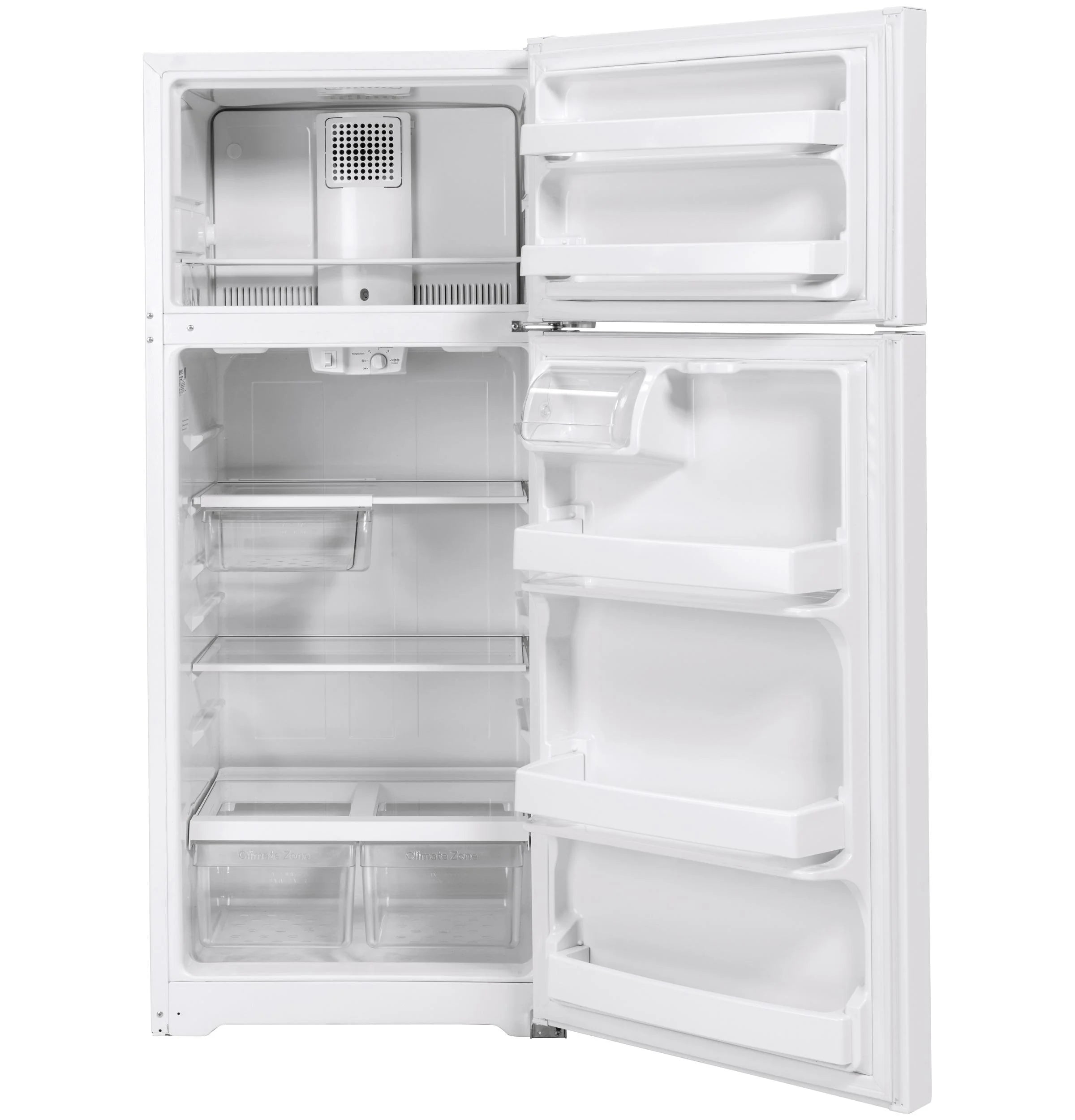 GE APPLIANCES GTS18HGNRWW Top Freezer Freestanding Refrigerator