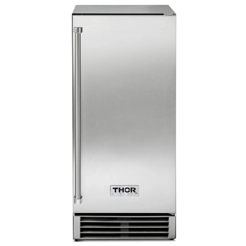 Thor Kitchen - 15 inch Built-In Ice Maker - Stainless Steel TIM1501