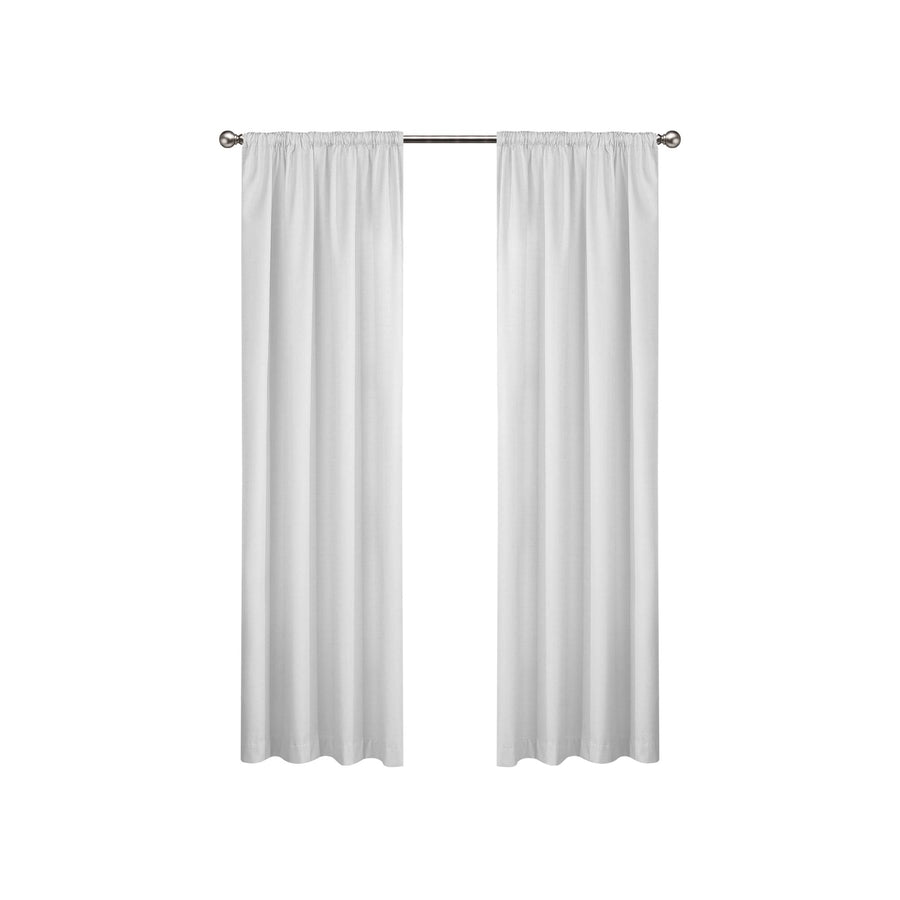 Eclipse Draft Stopper Window Curtain Panel, Size: 42 x 84, White