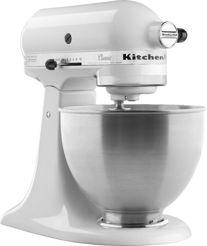 KitchenAid 4.5-Quart Classic Tilt-Head Stand Mixer | White