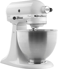KitchenAid 4.5-Quart Classic Tilt-Head Stand Mixer | White