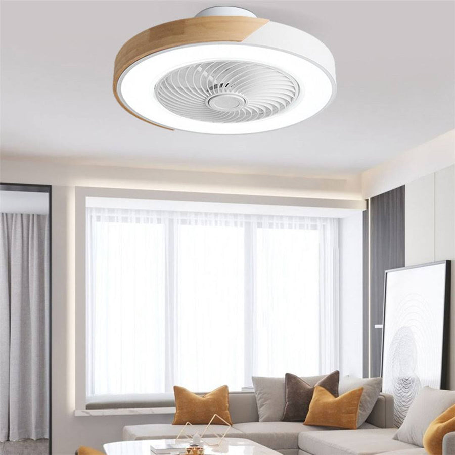 Modale 20" Ceiling Fan with LED Lights Corrigan Studio Finish: White