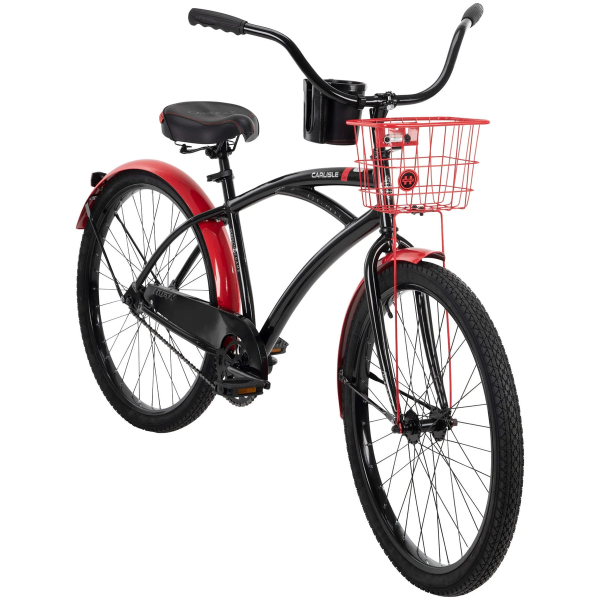 Huffy 26 In. Carlisle Men'S Comfort Cruiser Bike, Black