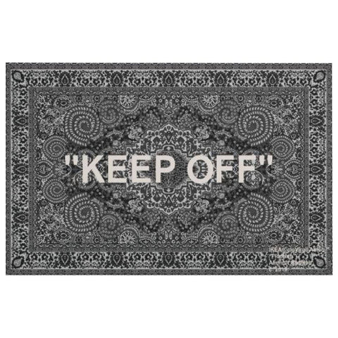 YIKUDU Keep Off Large Rugs Floor Mat Modern Carpet for Home Decoration Area Rug,Cozy Art Decoration Polyester Carpet 36 x 24 inch