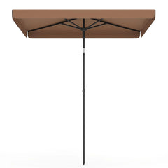Tangkula 6.5 x 4.3 FT Rectangular Patio Umbrella