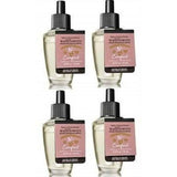 Bath and Body Works 4 Pack Aromatherapy Comfort Vanilla & Patchouli Wallflower Fragrance Refill 0.8 oz