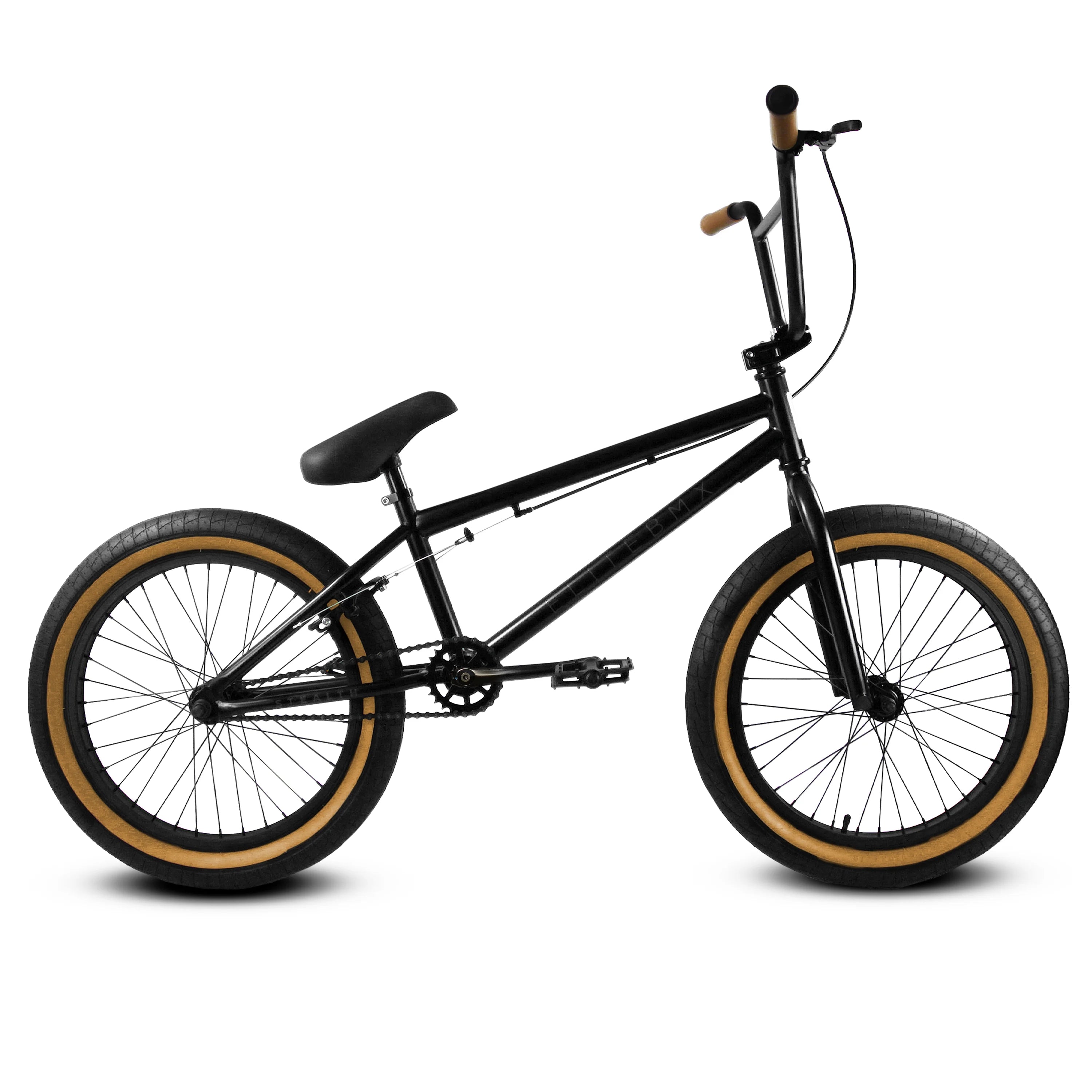 Elite BMX Bicycle 20" Freestyle Bike - Stealth Blue Purple Ideal for Ages 7 to 18 Years