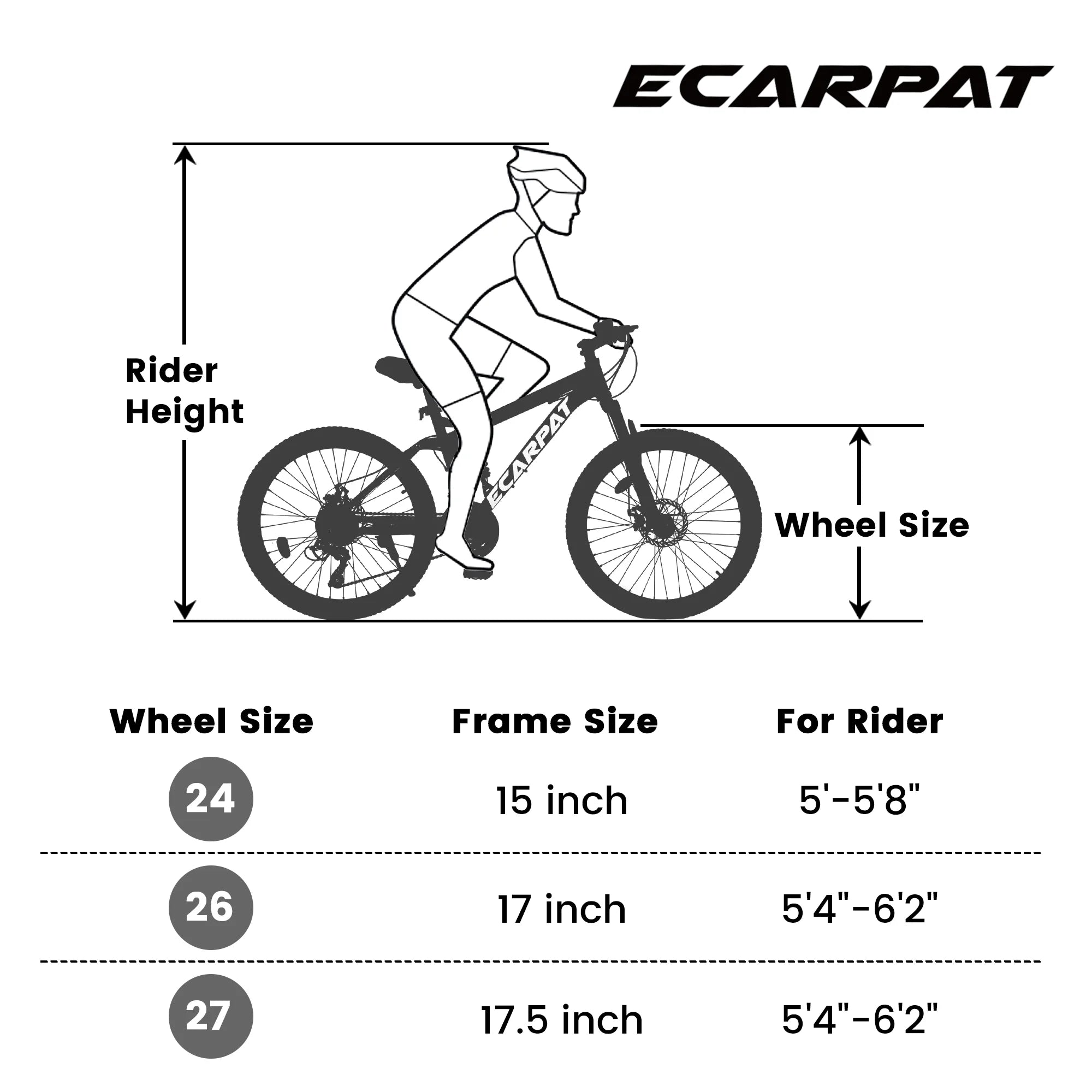 Ecarpat 26 in Mountain Bike, 21 - Speed Bike with Dual Suspension, High - Carbon Steel Frame and Disc Brakes, MTB Commuter Bicycles for Men Women, Black - Blue