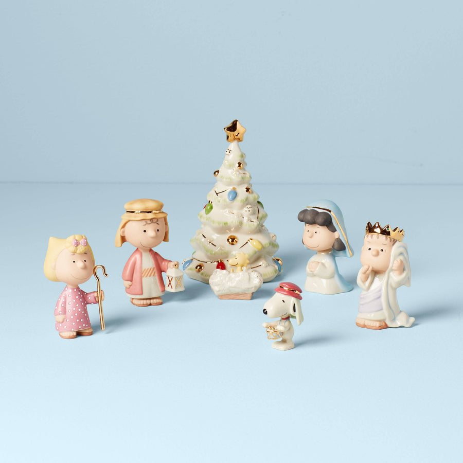 Lenox Peanuts The Christmas Pageant Figurine