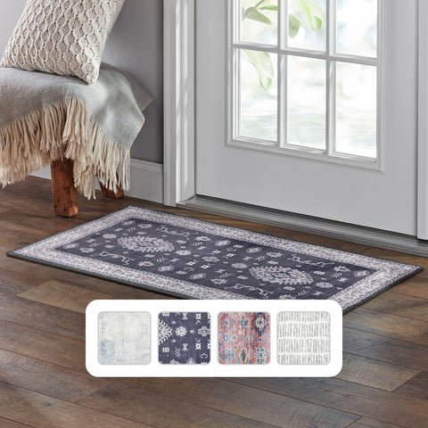 Member's Mark Everwash Washable Accent Rug, 24'x 43'-Black