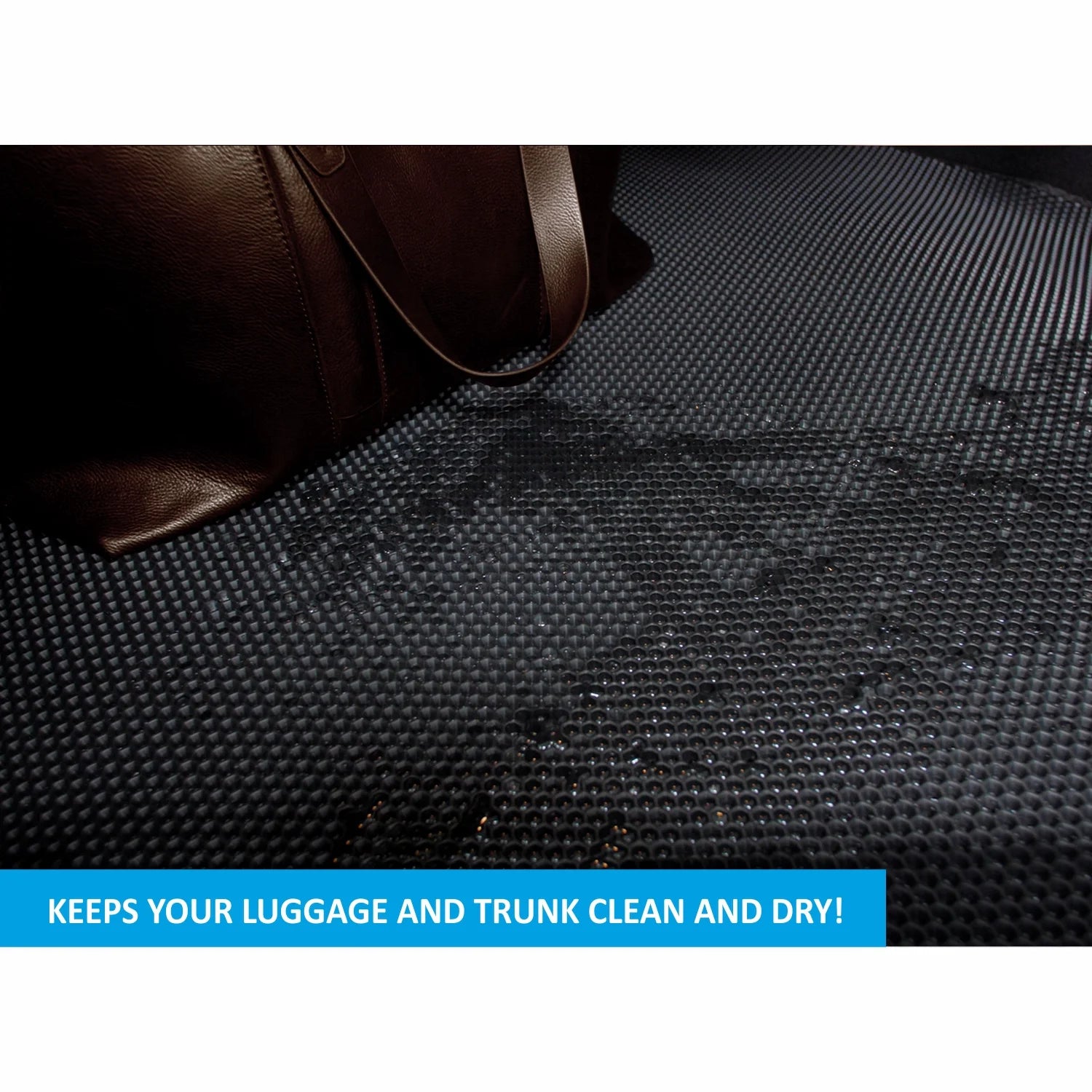 CLIM ART Cargo Liner for Kia Soul 2014 - 2019 Custom Fit Trunk Mat, with Honeycomb Dirtproof & Waterproof Technology - All - Climate, Heavy Duty, Anti - Slip Cargo Liner, Luggage - FL01114042