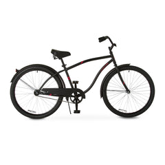 Concord 26" Pacifica Cruiser Bike, Fits Riders 5'0"+, Black, Men'S